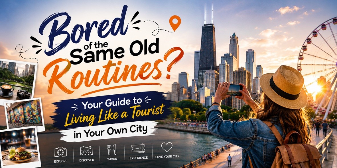 Bored of the Same Old Routines? Your Guide to Living Like a Tourist in Your Own City