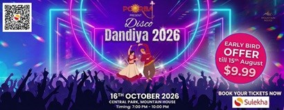 Get Ready Tracy! Poorba’s Disco Dandiya 2026 is Bringing the Ultimate Open-Air Garba Party