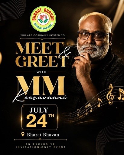 Meet Oscar-Winning Maestro MM Keeravani Live – An Exclusive Meet & Greet Experience in Irving