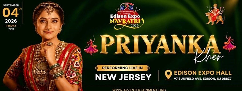 Navratri With Priyanka Kher: A Night of Rhythm, Devotion, and Unforgettable Beats in Edison