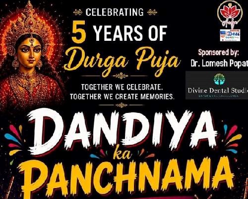Celebrate 5 Years of Devotion & Dance: Dandiya Ka Panchnama - Durga Puja 2026 in Manteca