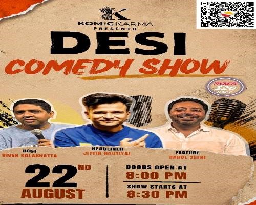 Desi Comedy Show 2026 in New Jersey – Full Paisa Vasool Hasne Ka Dose at Komic Karma