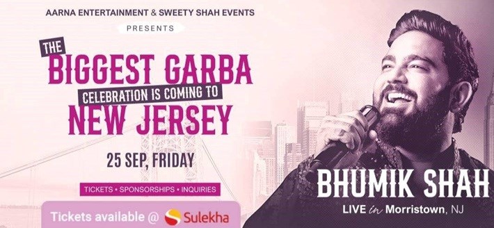 Unleash the Khelaiya Within: Bhumik Shah Leads The Biggest Garba Celebration in NJ