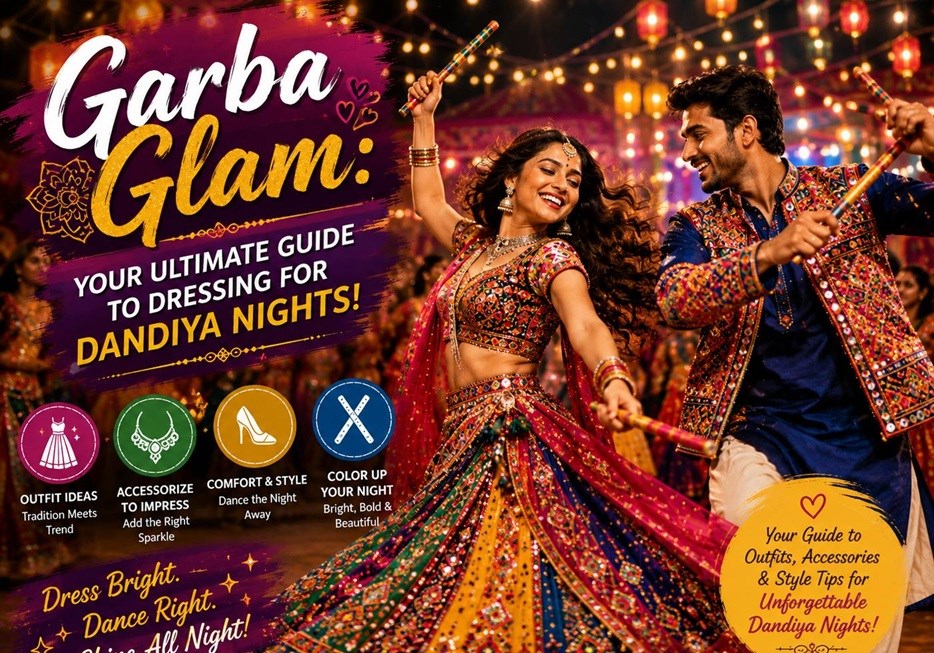 Garba Glam: Your Ultimate Guide to Dressing for Dandiya Nights! 