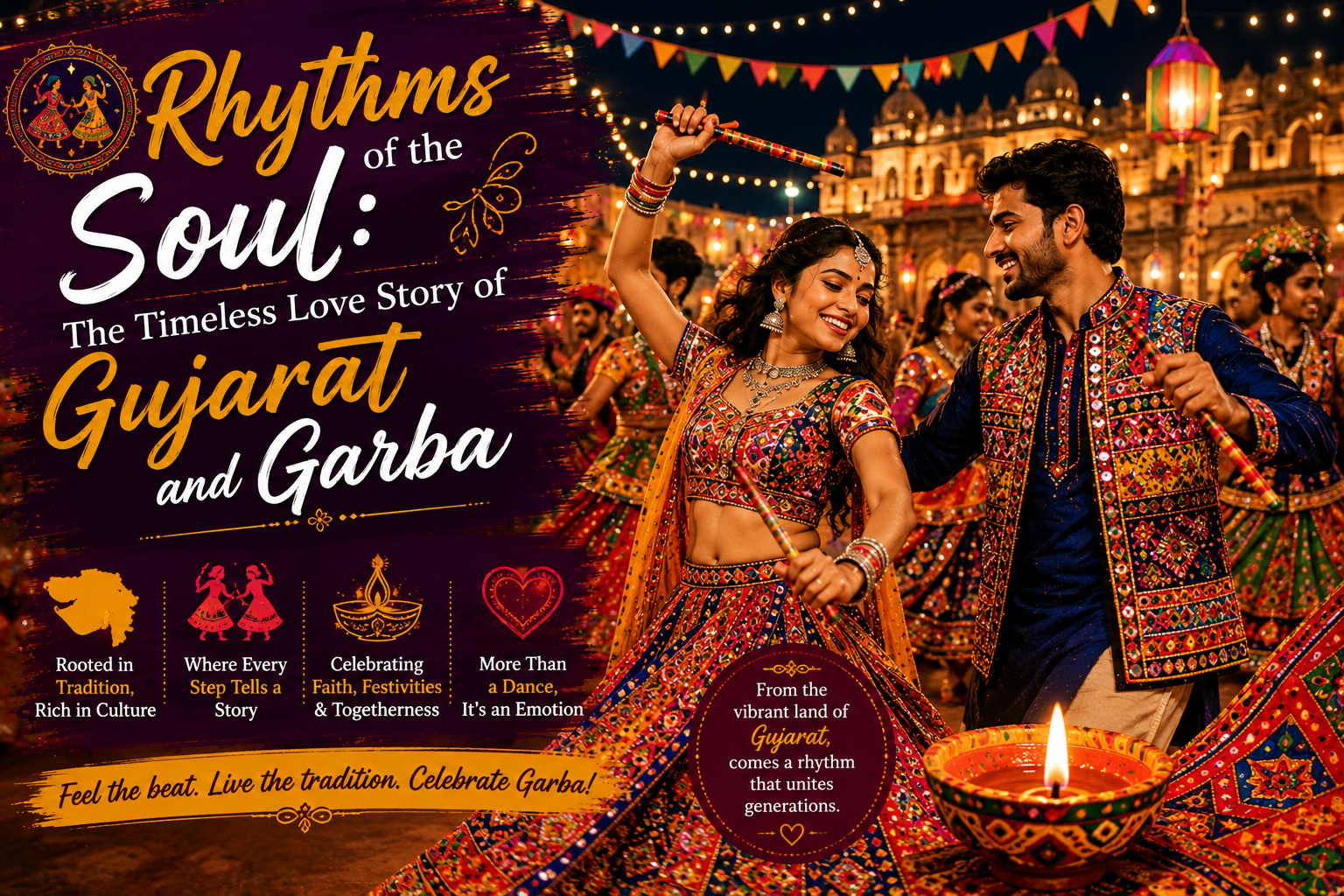 Rhythms of the Soul: The Timeless Love Story of Gujarat and Garba 