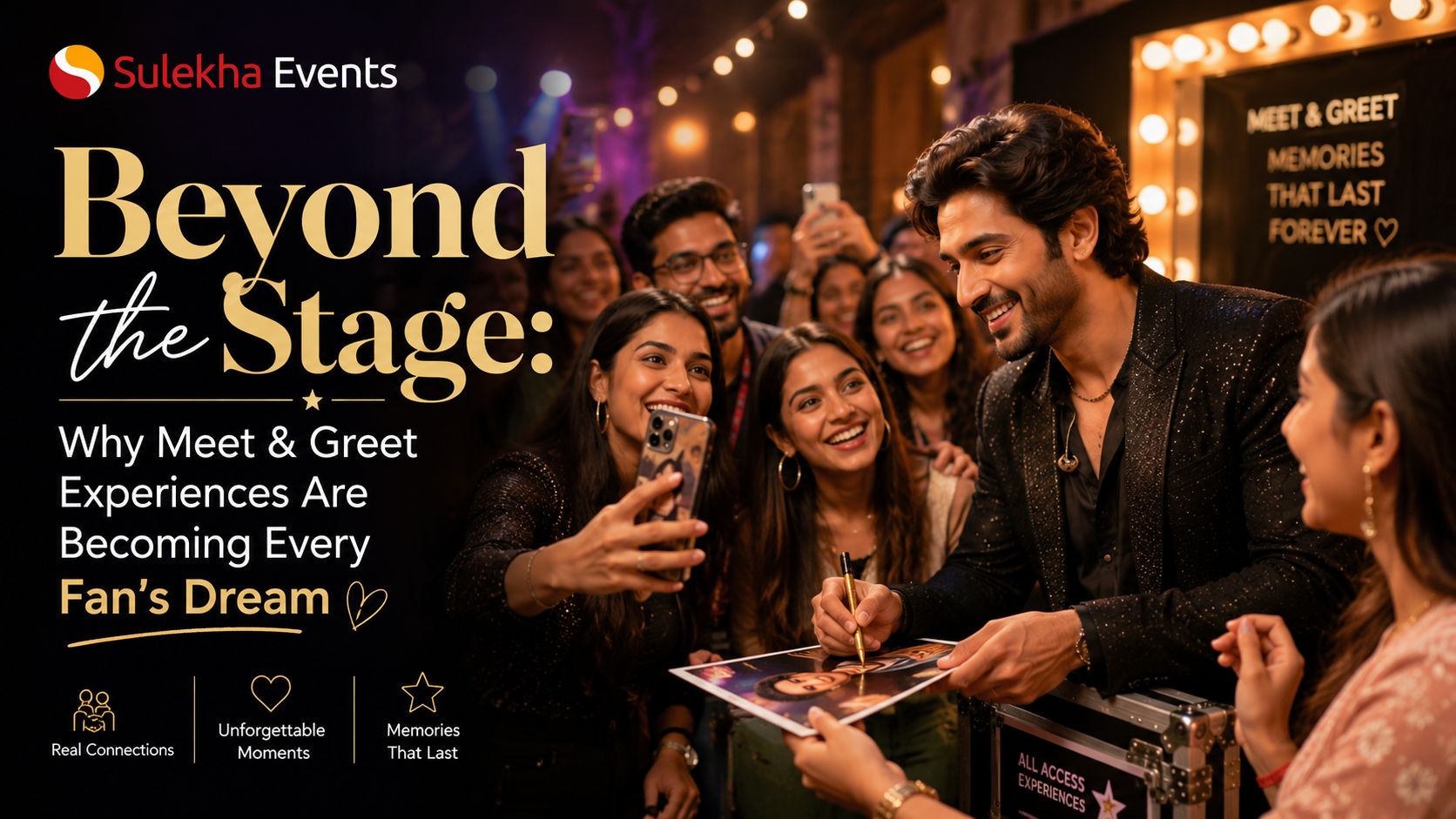 Beyond the Stage: Why Meet & Greet Experiences Are Becoming Every Fan's Dream