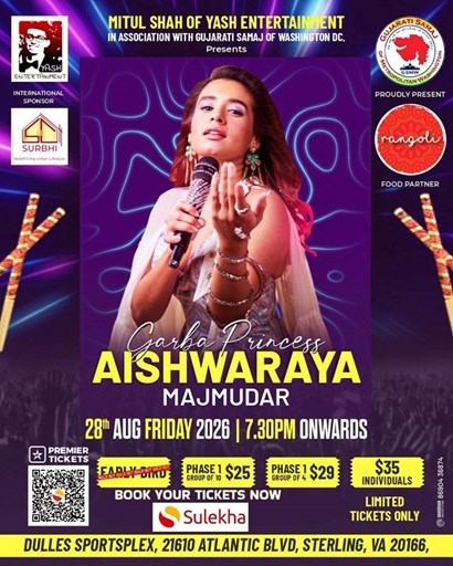 Sterling, Are You Ready for Rangtali? Garba Princess Aishwarya Majmudar is Bringing the Dandiya Storm