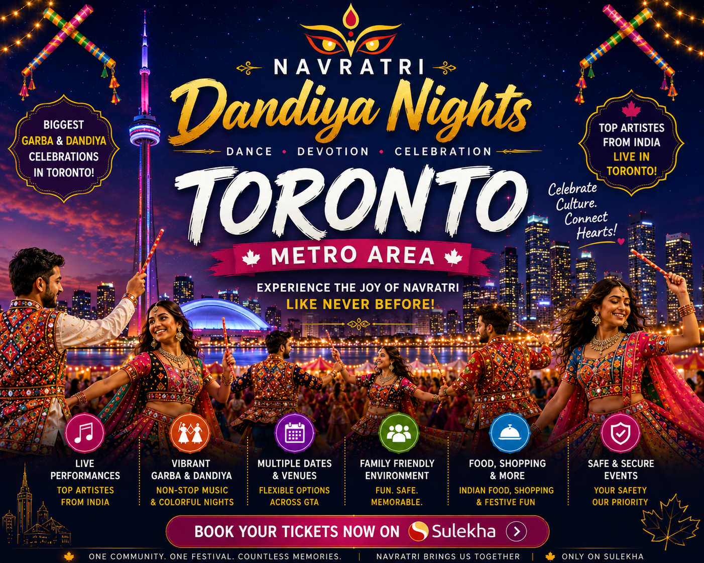 Toronto Gets Garbatic: Navratri 2026 Fever Is Here!
