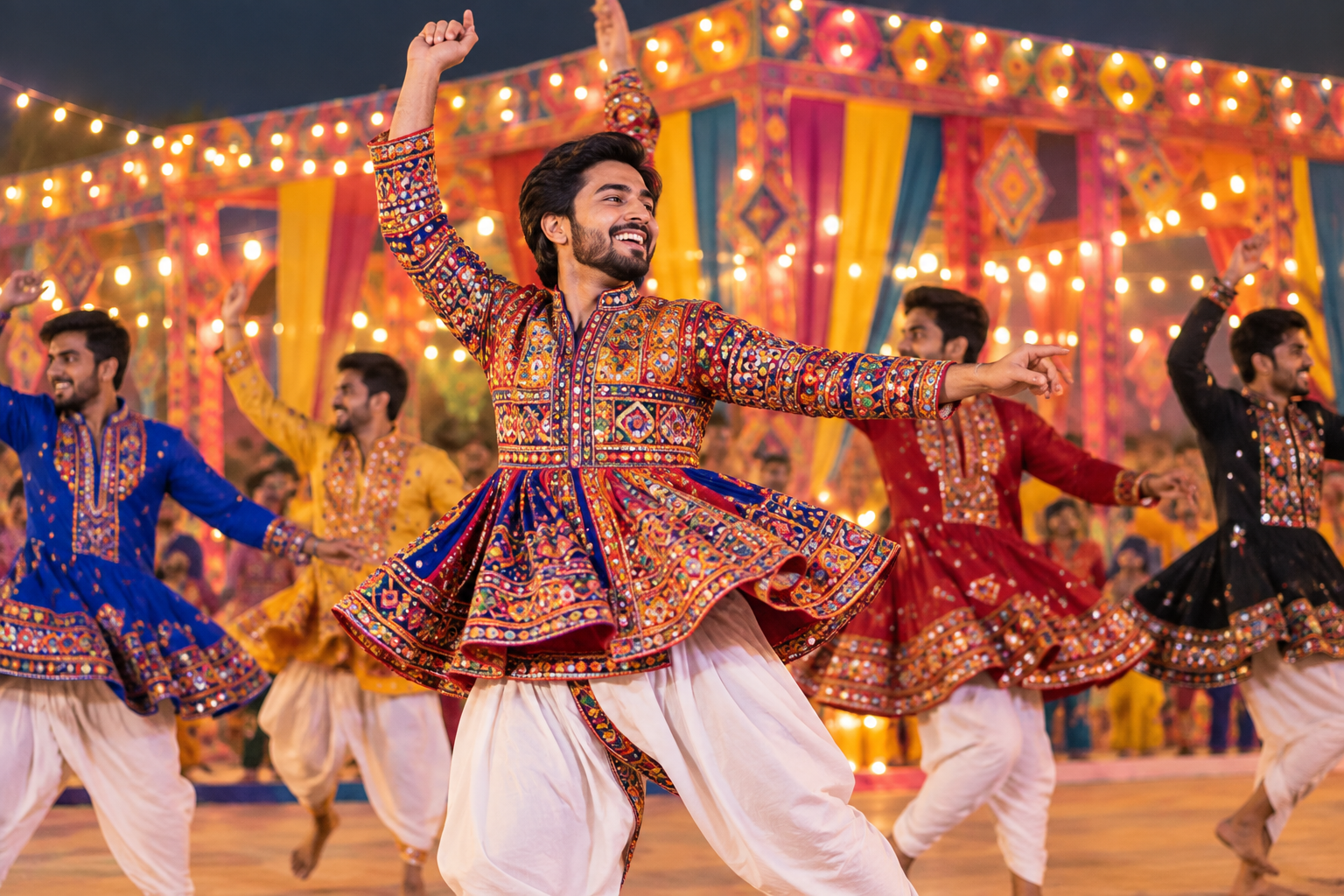 Garba Dress for Men: Spin, Shine, and Steal the Spotlight This Navratri!