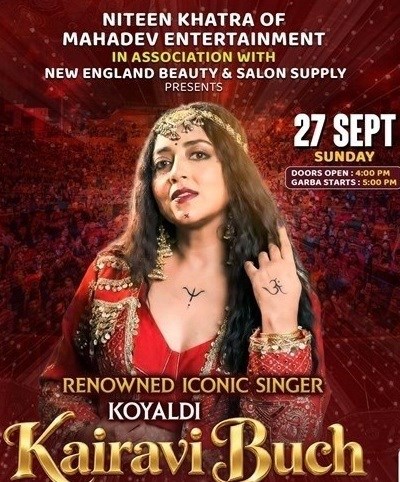 Kairavi Buch-Koyaladi – Live in Boston: A Night of Melody, Garba, and Pure Magic