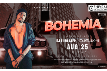 AUG 25-FRIDAY- BOLLYWOOD PARTY WITH BOHEMIA | PERFORMING LIVE | THE REMIX TOUR 2023 in San Jose, CA