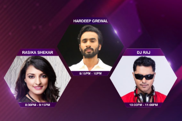 Bollyboom  Home - Rasika, Hardeep Grewal and Dj Raj in , 