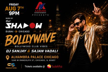 Bolllywave Bollywood Club Vibes by DJ Sanjay & Sajan vadali in Chicago, IL