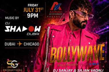 Bolllywave Bollywood Club Vibes by DJ Sanjay & Sajan vadali in Chicago, IL