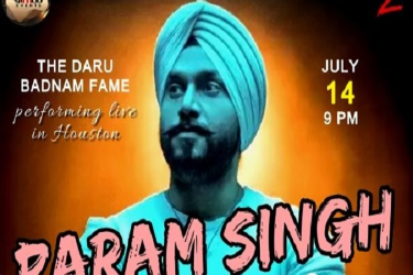 BOLLYWOOD BHANGRA PARTY WITH PARAM SINGH  Z (HOUSTON) in Houston, TX