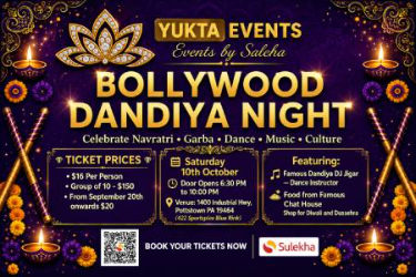Bollywood Dandiya Night In PA