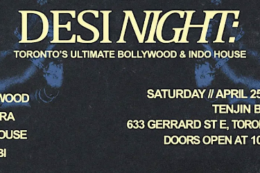 BOLLYWOOD DESI NIGHT: Bollywood & Indo House Party in Toronto, ON