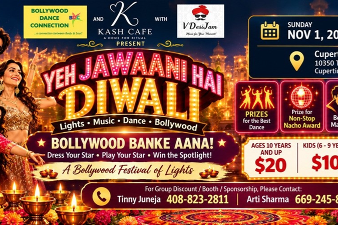 Bollywood Diwali Night....yeh Jawaani Hai Diwali! - San Francisco Indian event on Sun, Nov 1