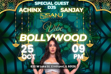 Bollywood Diwali Party 2025 In Chicago