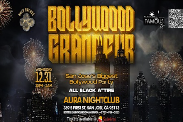 BOLLYWOOD GRANDEUR | SAN JOSE | BIGGEST BOLLYWOOD NYE PARTY in , CA