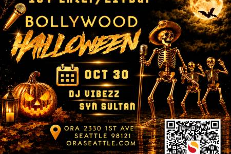 Bollywood Halloween Party In Seattle - Oct 30