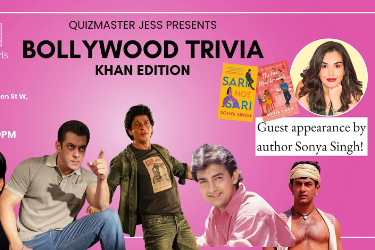 Bollywood: Khan Edition Trivia at Cassette in Toronto, ON