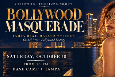 Bollywood Masquerade Tampa | DJ Oncore at Big Space | October 10