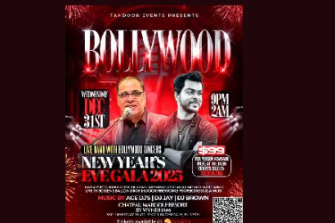 Bollywood New Year’s Eve Gala 2025 with DJ Jay in Florida in Fort Lauderdale, FL