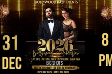 Bollywood New Years Eve Ball Drop in Iselin, NJ