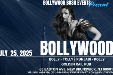 Bollywood Night Fridays  Golden Rail Pub in New Brunswick, NJ