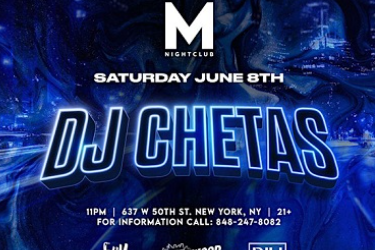Bollywood Night Party with World's #1 Bollywood DJ CHETAS- NYC June 8th in New York, NY