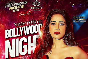 Bollywood Nights Valentine Party with Nushrrat Bharuccha, New York, NY
