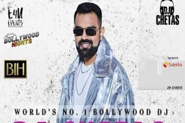 Bollywood Nights With World No.1 Bollywood DJ - DJ Chetas  in New York, NY