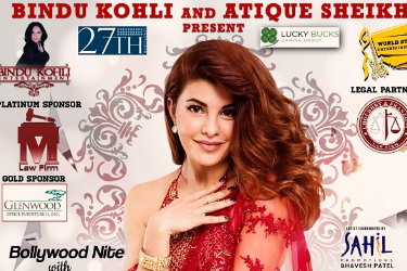 Bollywood Nite With Jacqueline Fernandez in Somerset, NJ