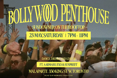 Bollywood Penthouse — Sundowner on the Rooftop Toronto's season opener in , ON