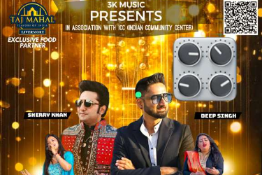 Bollywood Sufi Night (Sherry Khan & Deep Singh) in Milpitas, CA