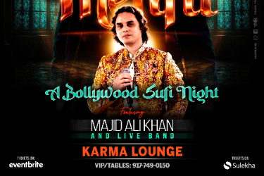 BOSTON'S MEHFIL- A BOLLYWOOD SUFI NIGHT FT. MAJID ALI LOUNGE in Everett, MA