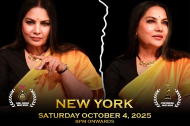 Broken Images Play Featuring Shabana Azmi In A Double Role - New York in New York, NY