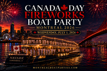 CANADA DAY FIREWORKS BOAT PARTY MONTREAL 2026 in Shelton, CT