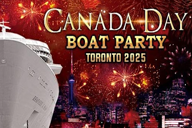 CANADA DAY FIREWORKS BOAT PARTY TORONTO 2025 | TICKETS STARTING AT $25 in , ON
