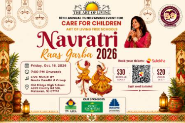 Care For Children Navratri Garba 2026 In NJ