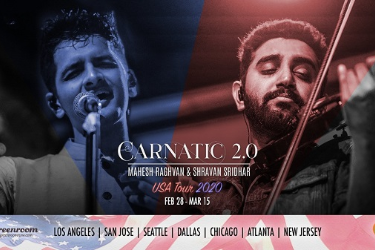 Event Cancelled - Carnatic 2.0 Fusion Musical Show in Boston in Nashua, NH
