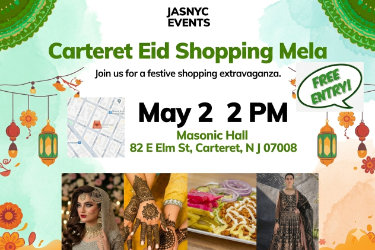 Carteret Eid Mela 2026 in Carteret, NJ