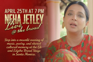 Chaandni Raat: A Sufi & Ghazal Mehfil at The Broad Stage in Santa Monica, CA