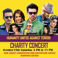 Hindus United Against Terror - Bollywood / Tollywood Charity Concert in Edison, NJ