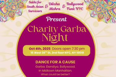 Charity Garba Night - Dance For a Cause in New York in New York, NY