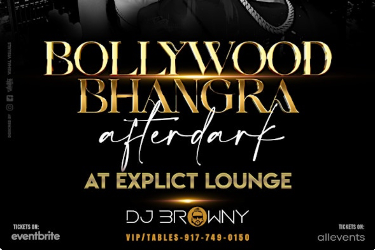 Charlotte Bollywood After Dark At Explict Lounge in Charlotte, NC