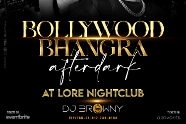 CHICAGO BOLLYWOOD WITH BROWNY NOV 29TH AT LORE NIGHTCLUB in Chicago, IL