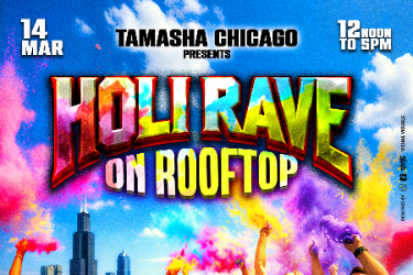 CHICAGO HOLI RAVE 2026- A COLOR FEST ROOFTOP in Chicago, IL