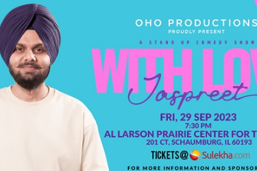 Chicago : Jaspreet Singh Stand-Up Comedy 2023 in Schaumburg, IL